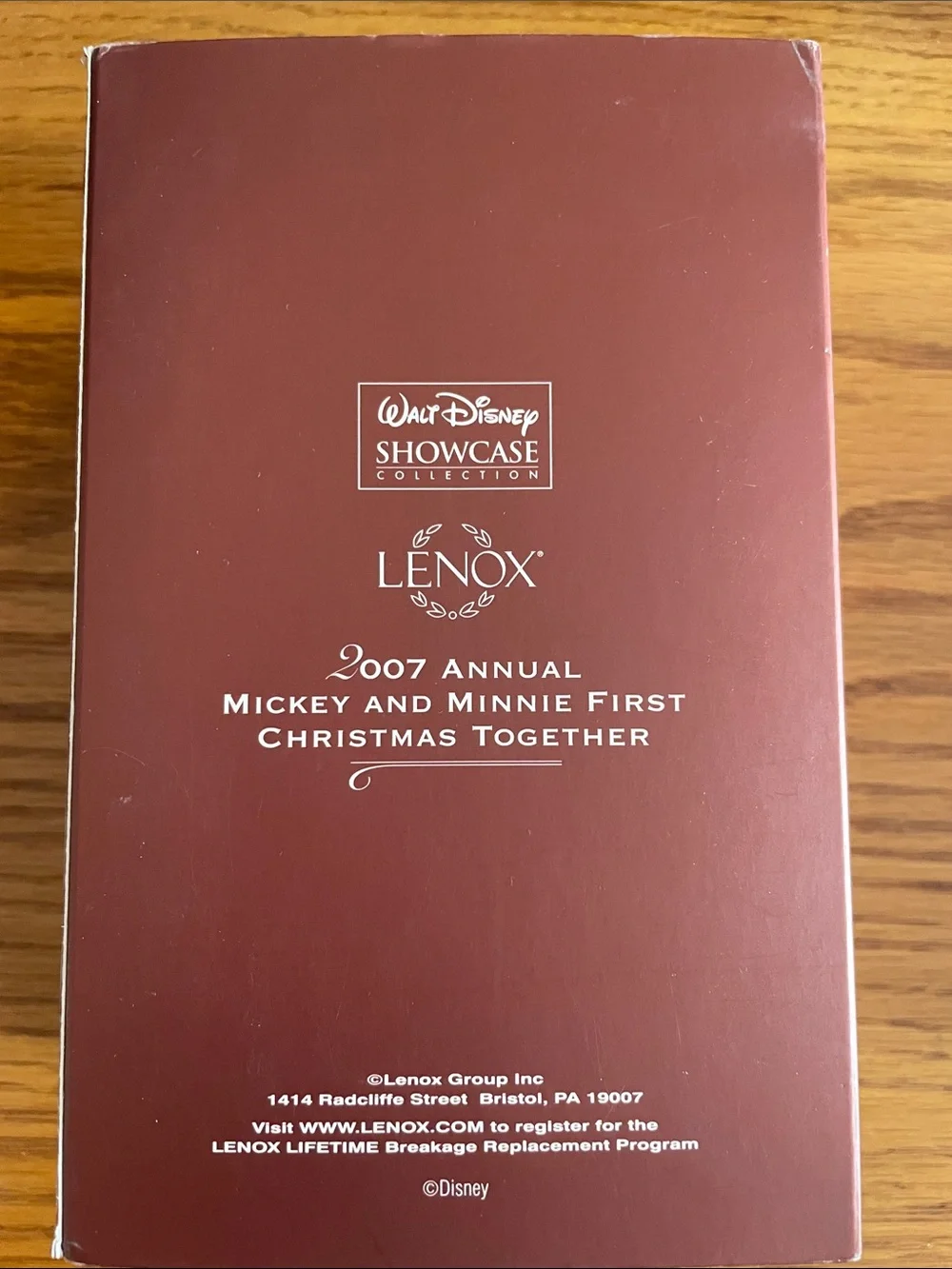 Lenox mickey minnie